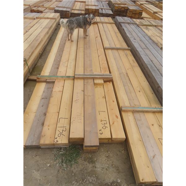 32 Pieces 2" × 6" × 16 ft – 17 ft 8" Lumber