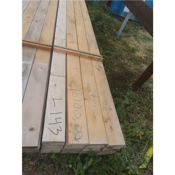 24 Pieces 2" × 6" × 24 ft Lumber
