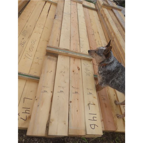 27 Pieces 2" × 6" × 12 ft Lumber