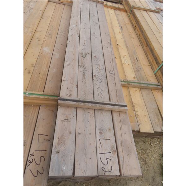 24 Pieces 2" × 6" × 12 ft Lumber