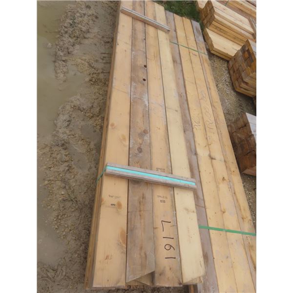 20 Pieces 2" × 6" × 10 ft Lumber