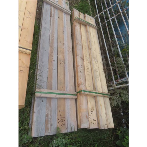 26 Pieces 2" × 6" × 8 ft – 8 ft 9" Lumber