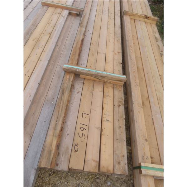 39 Pieces 2" × 4" × 14 ft Lumber
