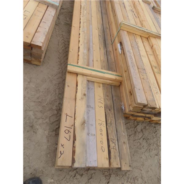 41 Pieces 2" × 4" × 18 ft Lumber