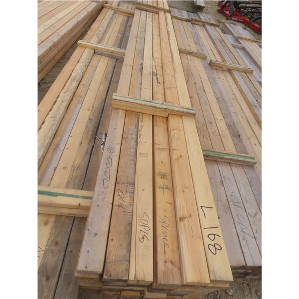 50 Pieces 2" × 4" × 16 ft Lumber