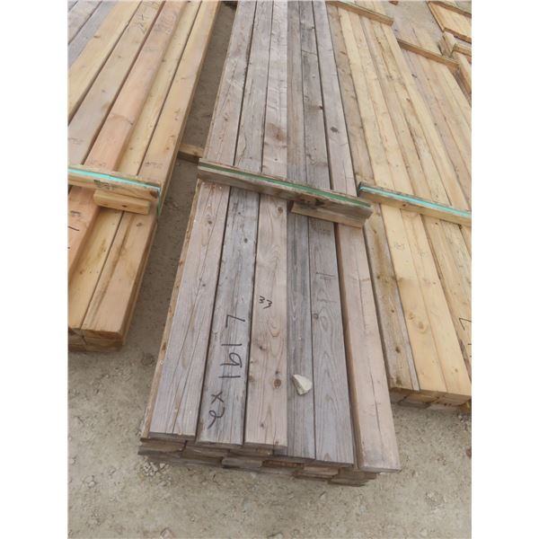 46 Pieces 2" × 4" × 14 ft Lumber