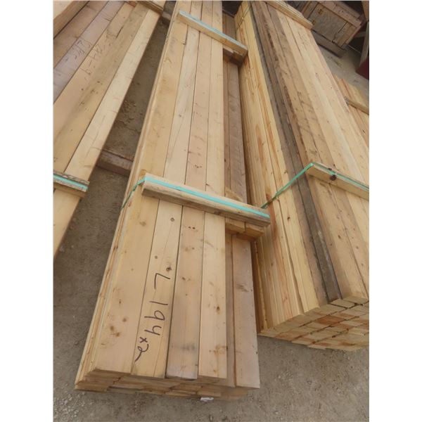 38 Pieces 2" × 4" × 10 ft Lumber