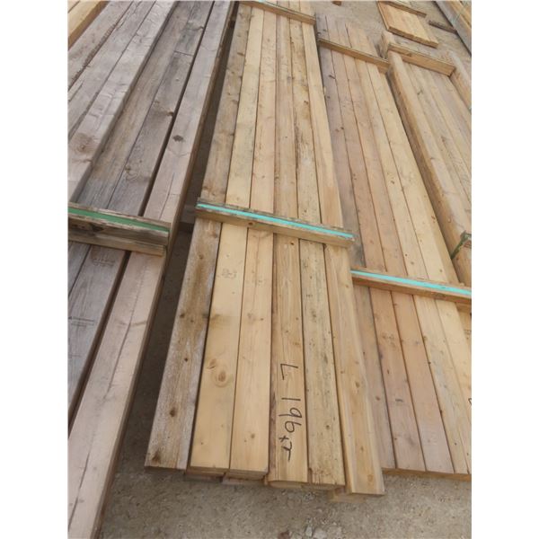 25 Pieces 2" × 4" × 12 ft Lumber