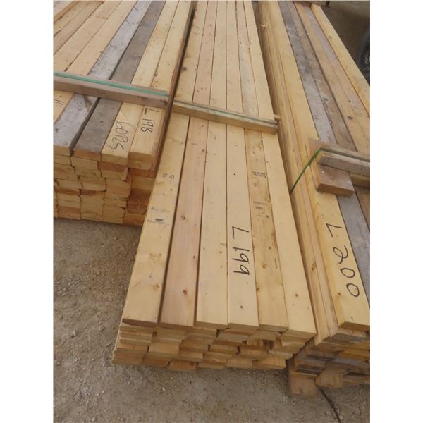 48 Pieces 2" × 4" × 14 ft Lumber