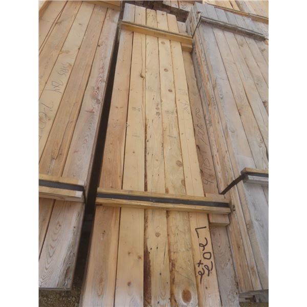 88 Pieces 2" × 4" × 7 ft Lumber