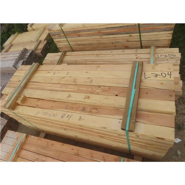 138 Pieces 2" × 4" × 6 ft Lumber