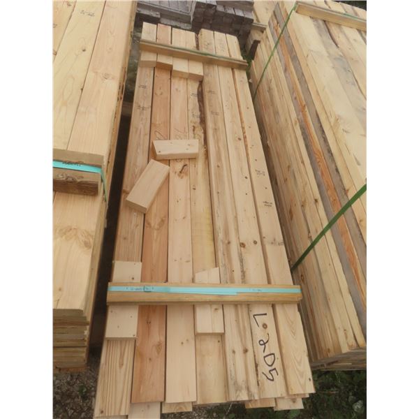 68 Pieces 2" × 4" × 7 ft Lumber