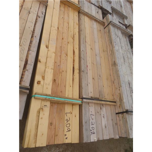 68 Pieces 2" × 4" × 8 ft Lumber