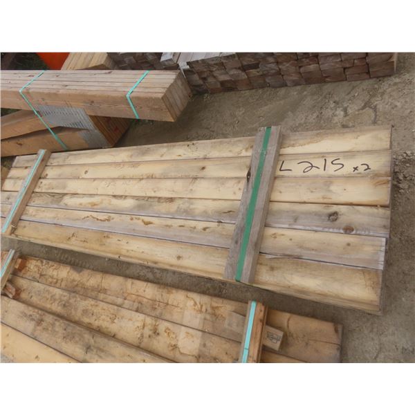 48 Pieces 2" × 4" × 8 ft – 9 ft 7" Lumber