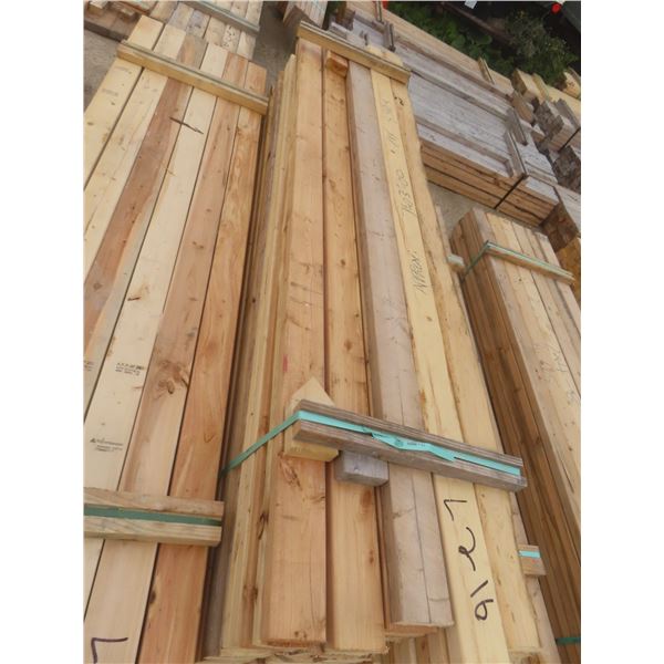 83 Pieces 2" × 4" × 7 ft 3" Lumber