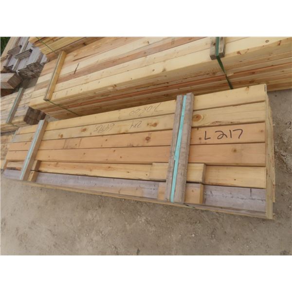 64 Pieces 2" × 4" × 7 ft 8" Lumber