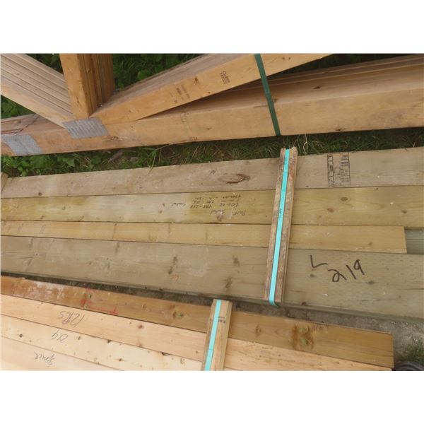 Mixed Treated Lumber – 2" × 4", 2" × 6" and 2" × 8", 8 ft Long
