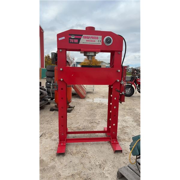 75-Ton Hydraulic Shop Press