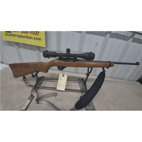 Ruger 10/22 Semi-Auto Rifle, .22 LR, 18”, S/N 127-87352, with Scope