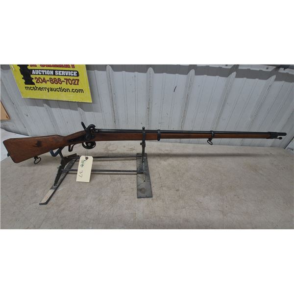 Belgian Model 1859 .50 Cal Percussion Muzzleloader, Single Shot, 37”