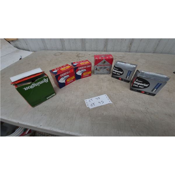 Remington, American Eagle, Winchester and Imperial 12 Gauge Shells, 120 Rounds