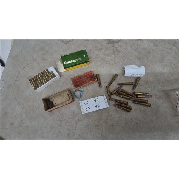 Mixed Ammunition: .303 Savage, .32 S&W, and .38 Cal