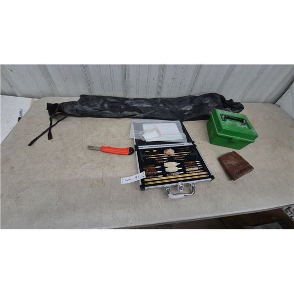 Gun Cleaning Kit in Case and Green Case-Gard R-100 Box