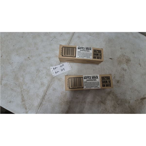 7.62×39mm 123 Gr. FMJ Ammunition, 200 Rounds