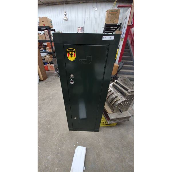 Homak 8-Gun Security Cabinet with Keys, 55”×21”×10”