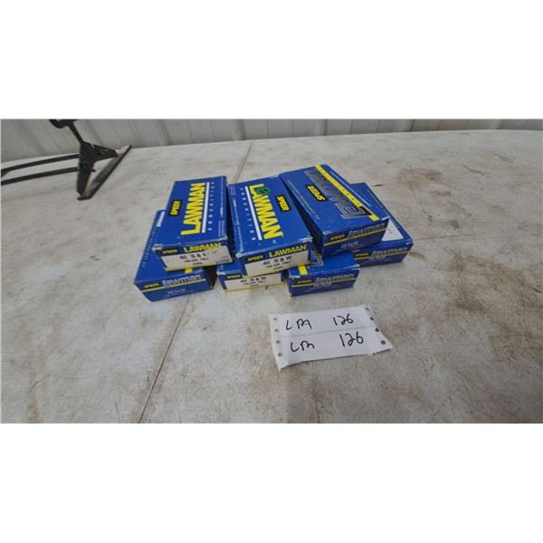 Speer Lawman .40 S&W 180 Gr. TMJ Ammunition, 350 Rounds