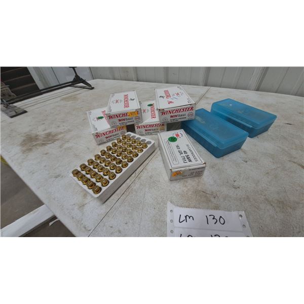Winchester .40 S&W 180 Gr. FMJ Ammunition, 325 Rounds