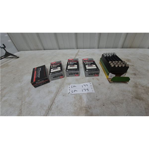 CCI Blazer 10mm Auto 200 Gr. TMJ Ammunition, 218 Rounds