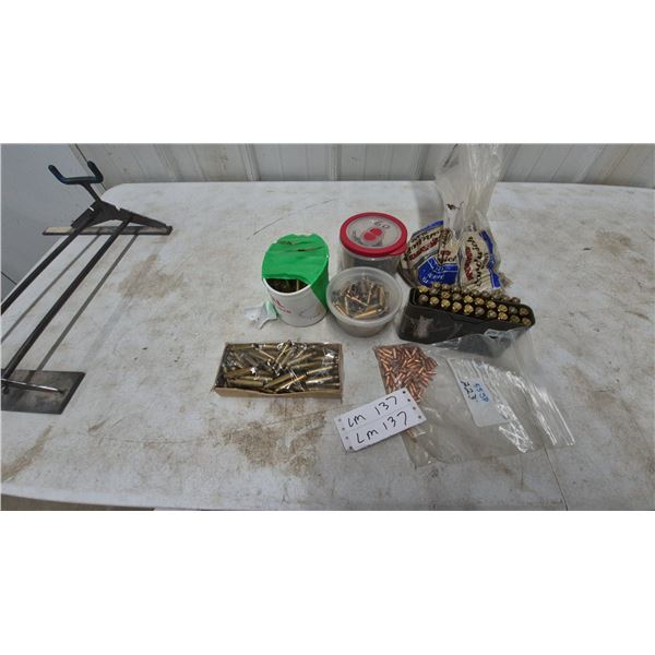 Reloading Brass Casings and Bullets: .223, .308, and .270 Win