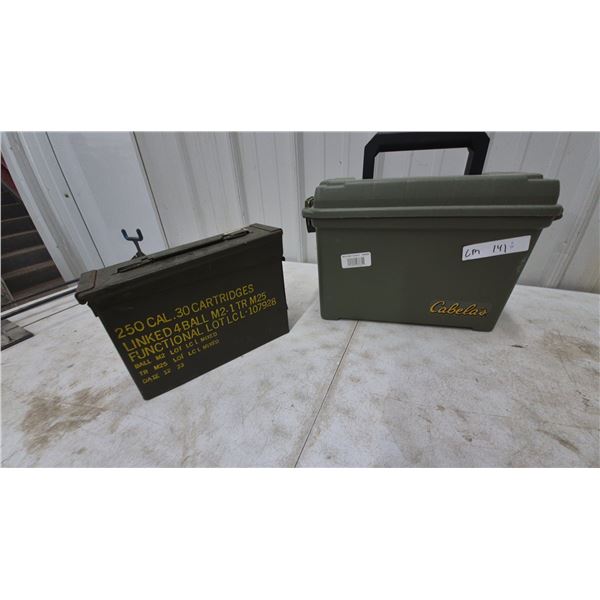2 Ammunition Boxes