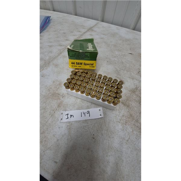 Remington .44 S&W Special 246 Gr. Lead Ammunition, 50 Cartridges