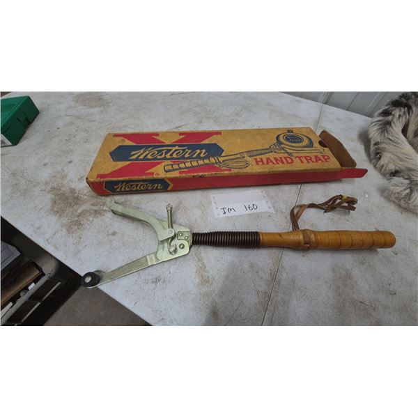 Western “White Flyer” Hand Trap V1500A in Original Box
