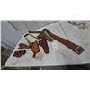 Image 1 : Collection of Leather Holsters and Belts, and Ammo Belt