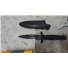 Image 2 : Smith and Wesson H.R.T. Dagger and Sheath, 2 Folding Knives, and Sharpener