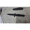 Image 3 : Smith and Wesson H.R.T. Dagger and Sheath, 2 Folding Knives, and Sharpener