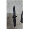 Image 4 : Smith and Wesson H.R.T. Dagger and Sheath, 2 Folding Knives, and Sharpener