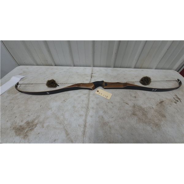 Bear Glass-Powered Super Kodiak Recurve Bow, String, and 2 Silencers