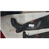 Image 1 : Pair of Black Rubber Waders with Laces, Size 11-ish