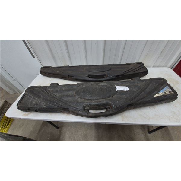 Two Plambeau Gun Guard SE Series Hard Cases with Foam Interiors