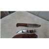 Image 3 : 3 Fixed-Blade Knives, 2 with Sheaths, Biggest 14.6”