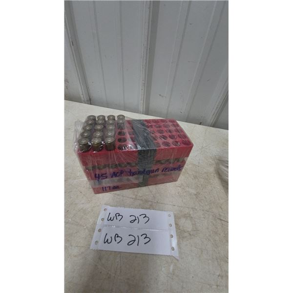.45 ACP Handgun Reloads, 117 Rounds