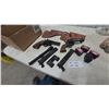Image 1 : 2 Pellet Handguns: .22 and .177 Revolvers, with Holsters and Accessories
