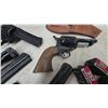 Image 3 : 2 Pellet Handguns: .22 and .177 Revolvers, with Holsters and Accessories
