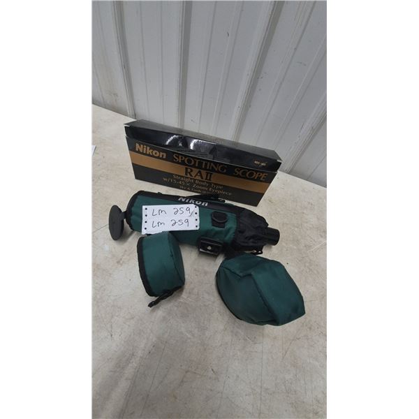 Nikon Spotting Scope RAII with 15-45× Zoom Eyepiece, Case, and Box