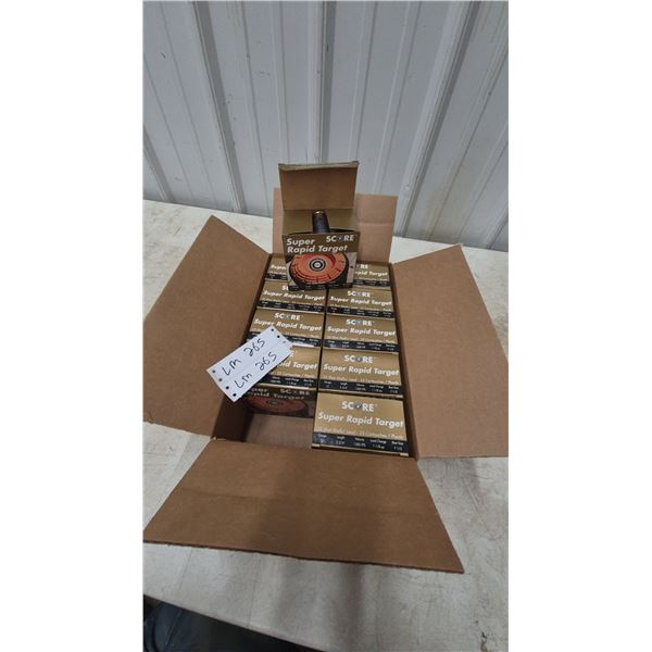 SCORE Super Rapid Target 12 Gauge 7-1/2 Shot Shells, 250 Rounds