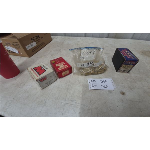 Winchester, Hornady, and Barnes .338 Cal Bullets, for Reloading